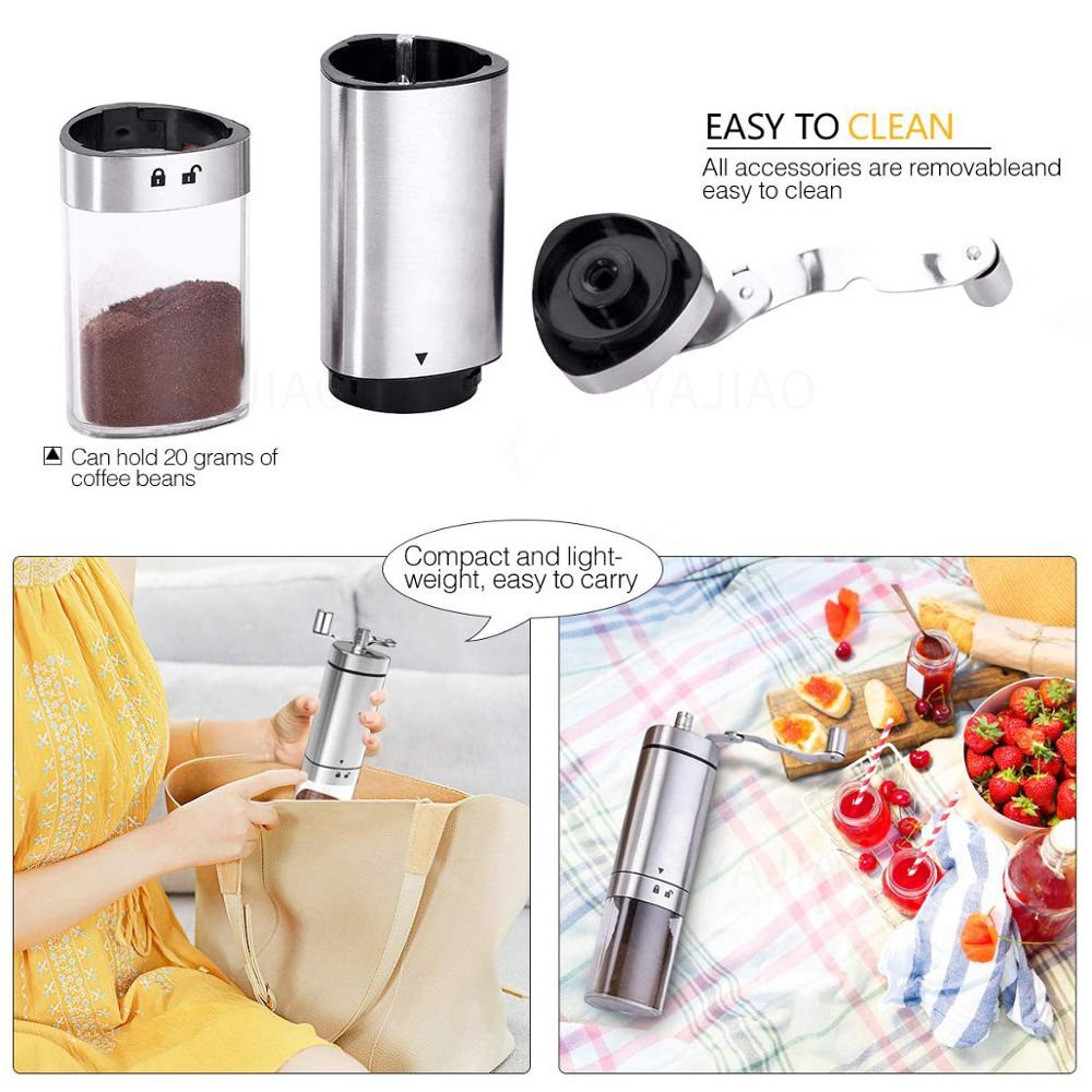 BAYAR DI TEMPAT Alat Penggiling Kopi Manual Coffee Grinder Portable