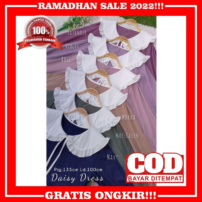 Promo Cuci Gudang Murah Import /Murah Midi Dress / Gamis Katun Rayon Premium / Atasan Ibu Hamil / Fa