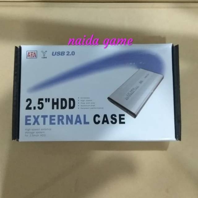 CASING HDD EXTERNAL SATA 2.5 / KESING HARDISK EXTERNAL SATA 2.5 USB 2.0