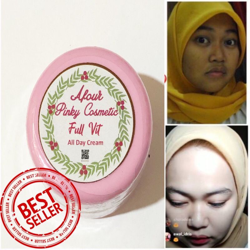 CREAM FULVIT, Afour Pinky Beauty,Cream Wajah Bpom