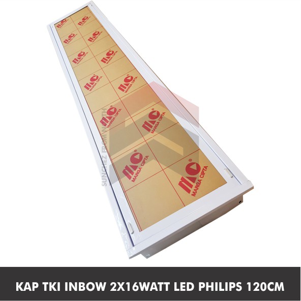 Kap TKI Lampu TL T8 Philips Tube Ecofit LED 2x16 Watt / 120cm