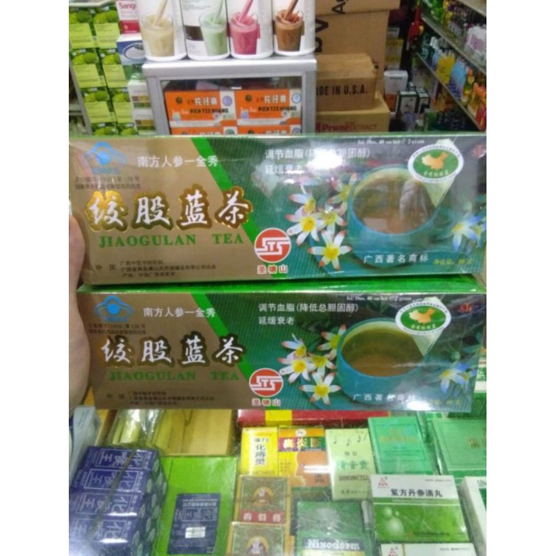 

Jiao gulan tea teh penurun kolestrol Bukan Blesstea tea Original