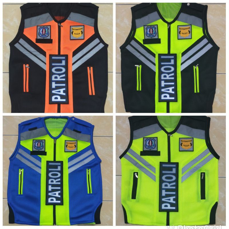 rompi scurity satpam lantas patroli