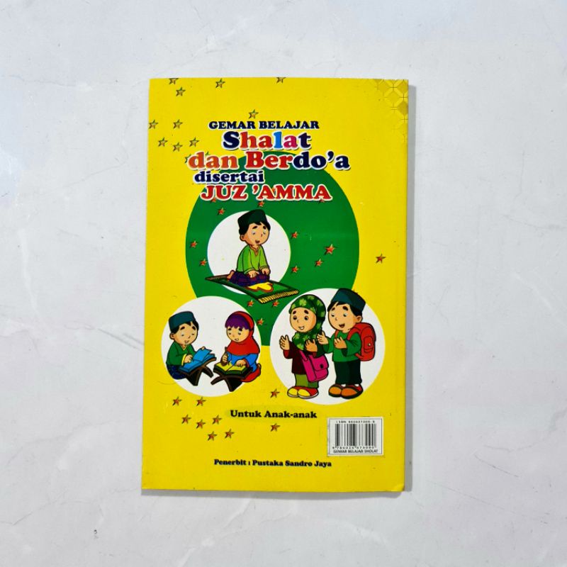 Buku Gemar Belajar Shalat dan Berdoa disertai Juz Amma Untuk Anak Anak Full Colour