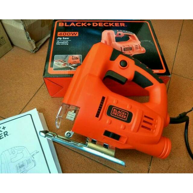 Mesin Jigsaw Black Decker JS20/ Mesin Gergaji Jigsaw Variable Speed/ Jigsaw Mini Black n Decker
