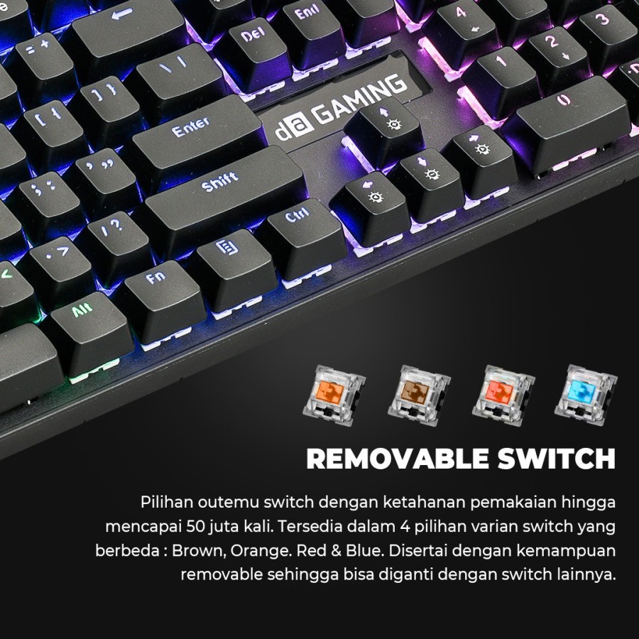 Keyboard Digital Alliance Meca Elite Full Size Keyboard DA Meca Elite