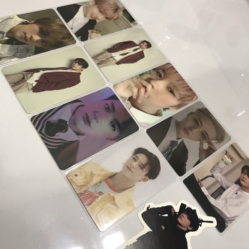 sticker puff jeno set
