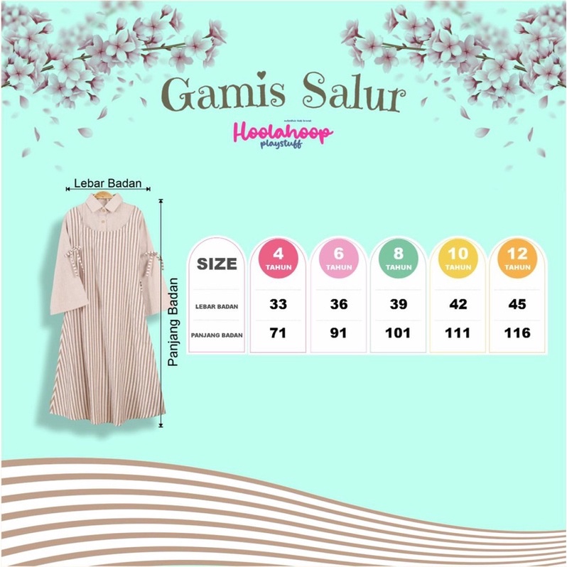 HOOLAHOOP PLAY STUFF HOOLAHOOP GAMIS SALUR SERIES 4-12 tahun