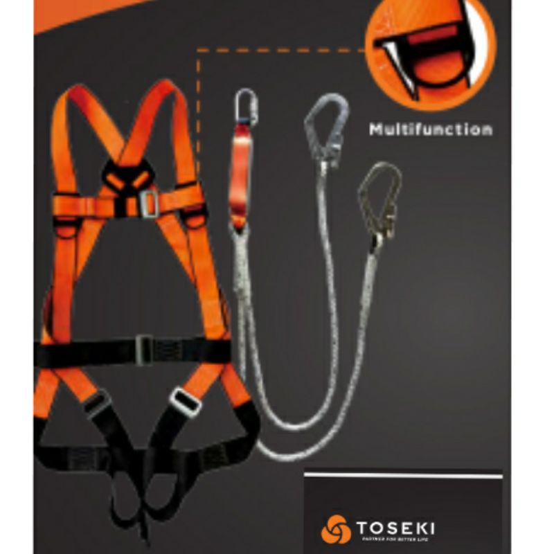 Body Harness Absober Toseki Double Hook