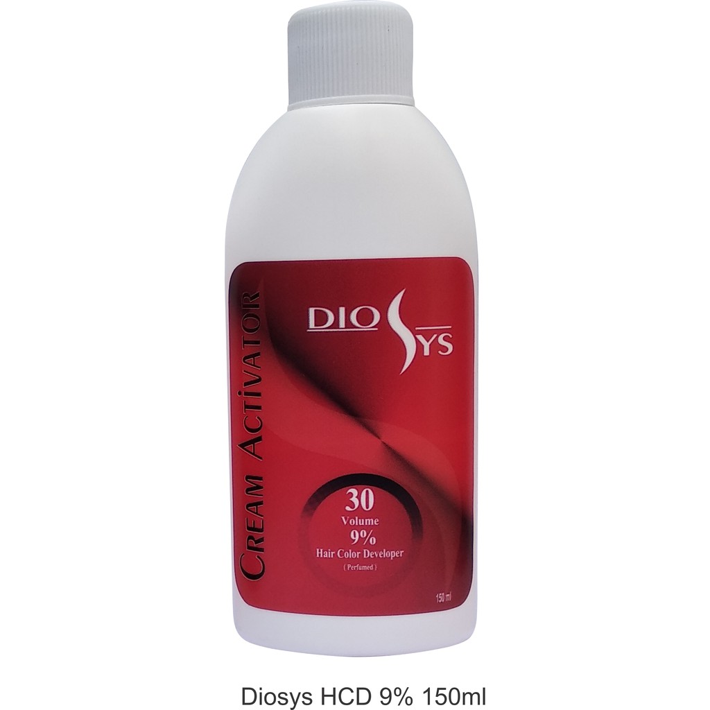 diosys cream activator 40 volume hair color developer 150ml / 500ml