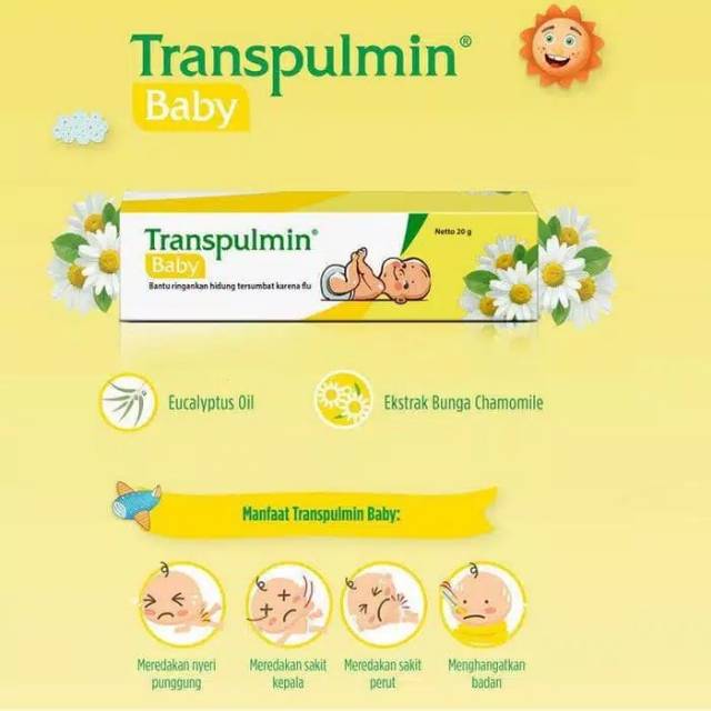 Transpulmin BB Balsam 20 Gr &amp; 10 gr Baby / Kids Balsam Bayi anak