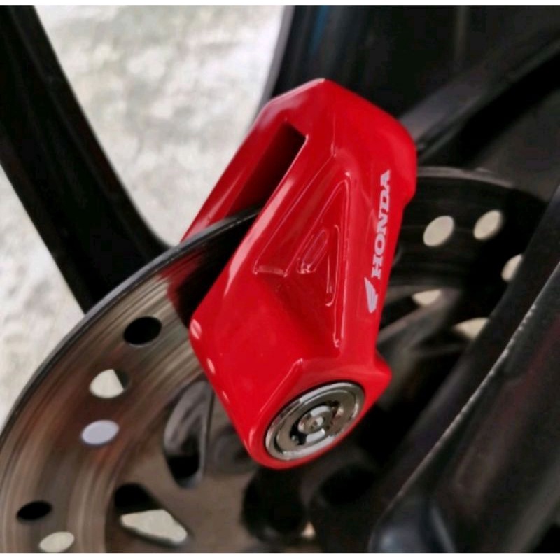 Kunci Gembok Cakram Motor HONDA DISC LOCK  AHM HONDA termurah/kunci cakram/antimaling