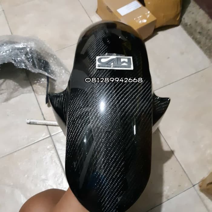 Front Fender yamaha r6 Carbon Kevlar spakbor depan r6