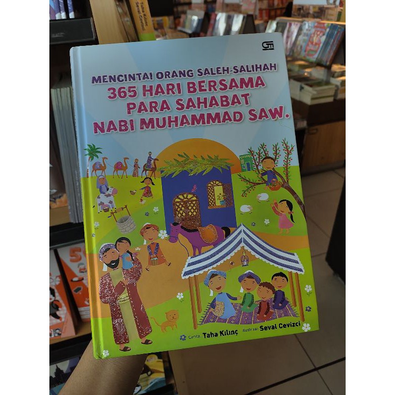 Buku Mencintai Orang Saleh-Salihah: 365 Hari Bersama Para Sahabat Nabi Muhammad saw