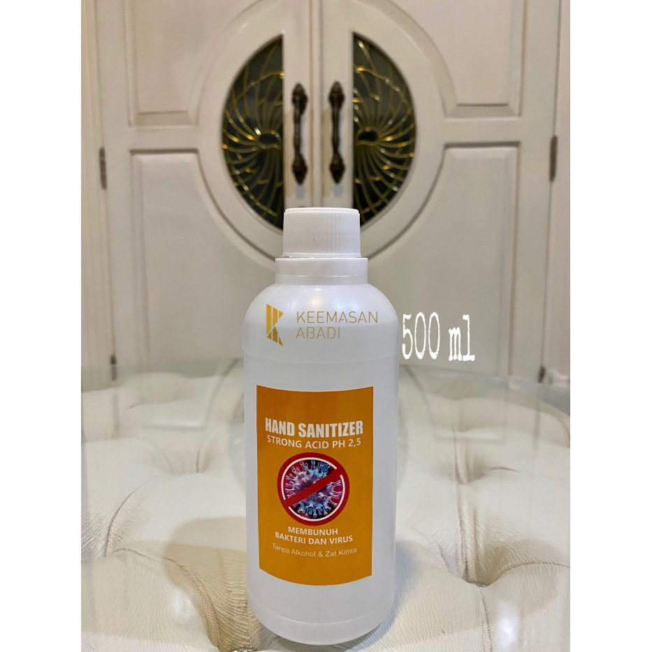 Sanitizer Strong Acidic Water 500 ml (Refill)