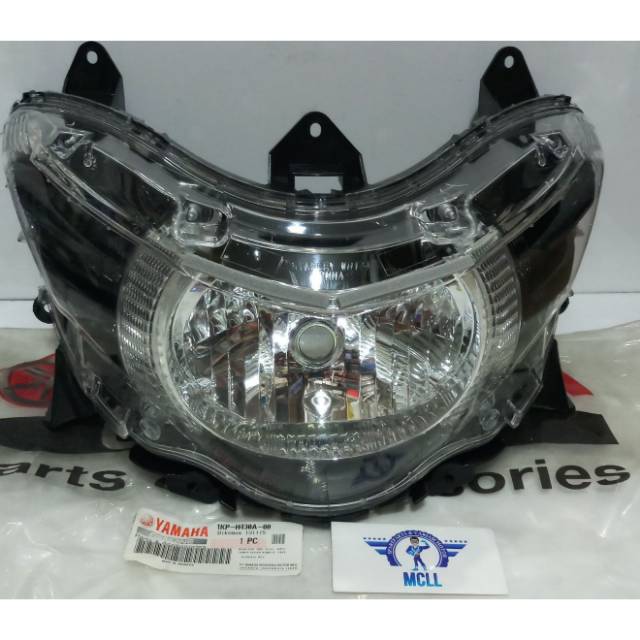 REFLEKTOR/LAMPU DEPAN MIO SOUL GT ORIGINAL YAMAHA 1KP-H430A-00