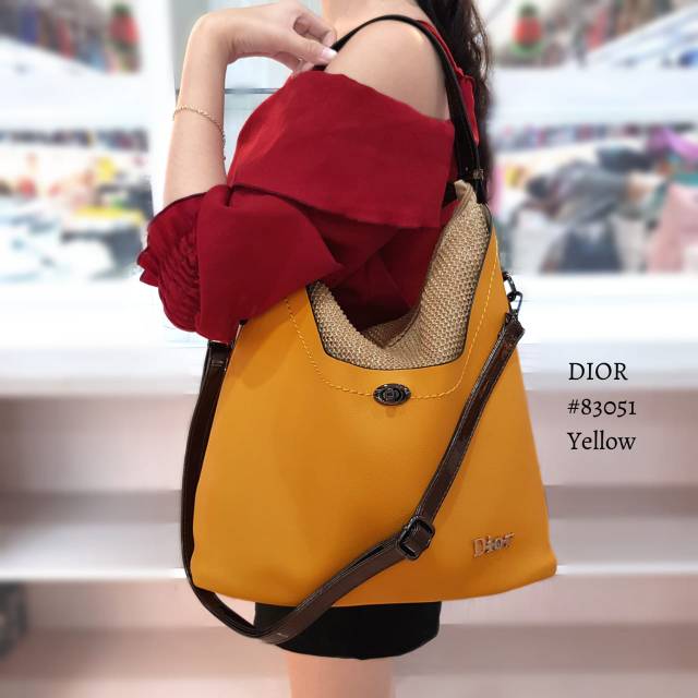 DIOR HOBO BAG 2tone