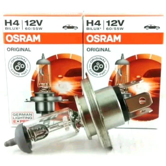 OSRAM H4 bohlam Halogen LAMPU UTAMA (original )