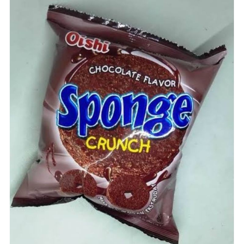 

Oishi Sponge Crunch Coklat 12 gr Cemilan Makanan Ringan Free Bubble Wrap