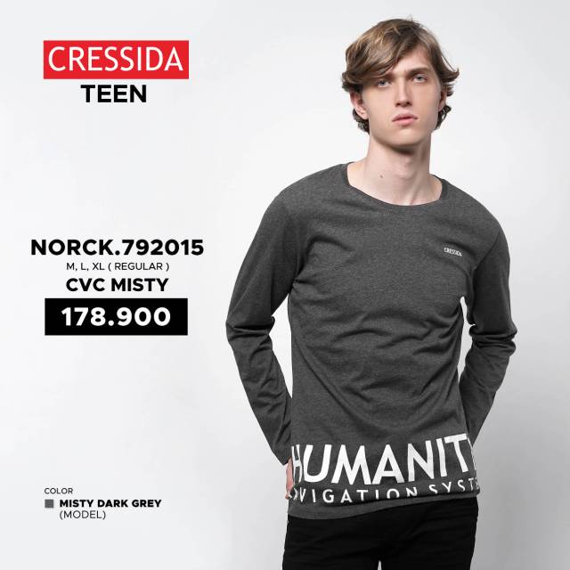 Kaos Cressida lengan panjang