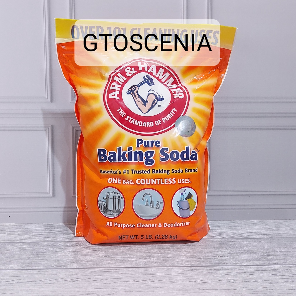 

BAKING SODA MERK Arm & Hammer Baking Soda 2.26 KG MADE IN USA 2.26KG