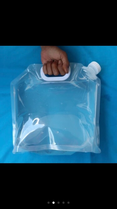 Tas Kantong Plastik Air Jerigen Lipat Water Tank Portabel 5 Liter 5l
