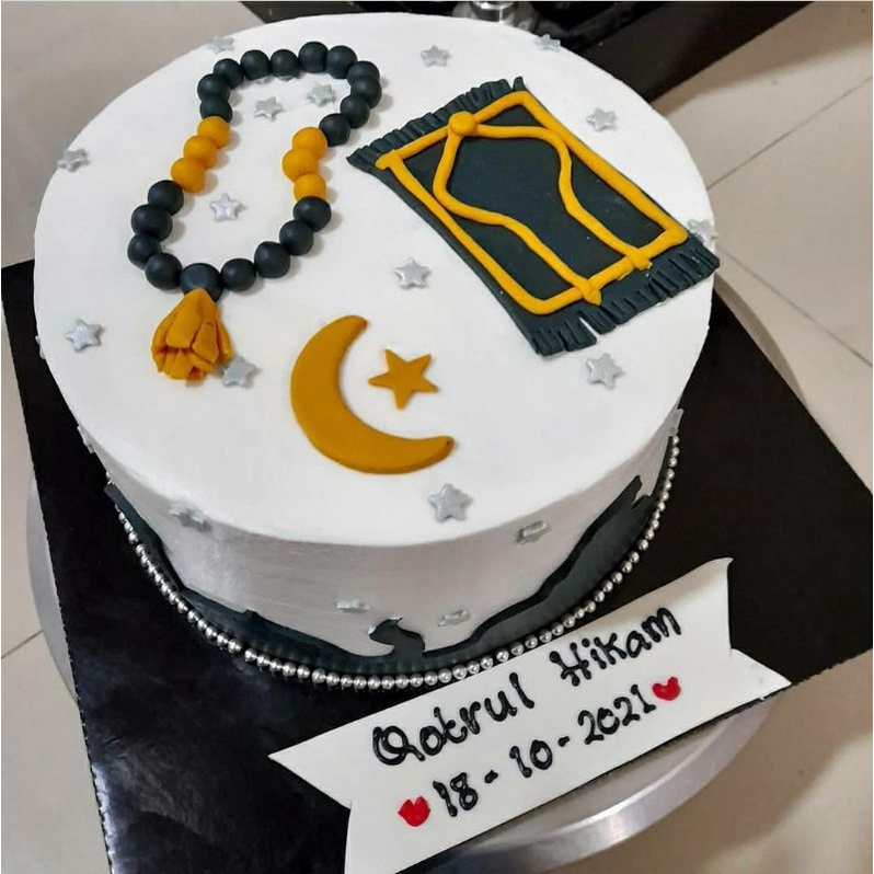

Cake karakter islami /Kue Lebaran