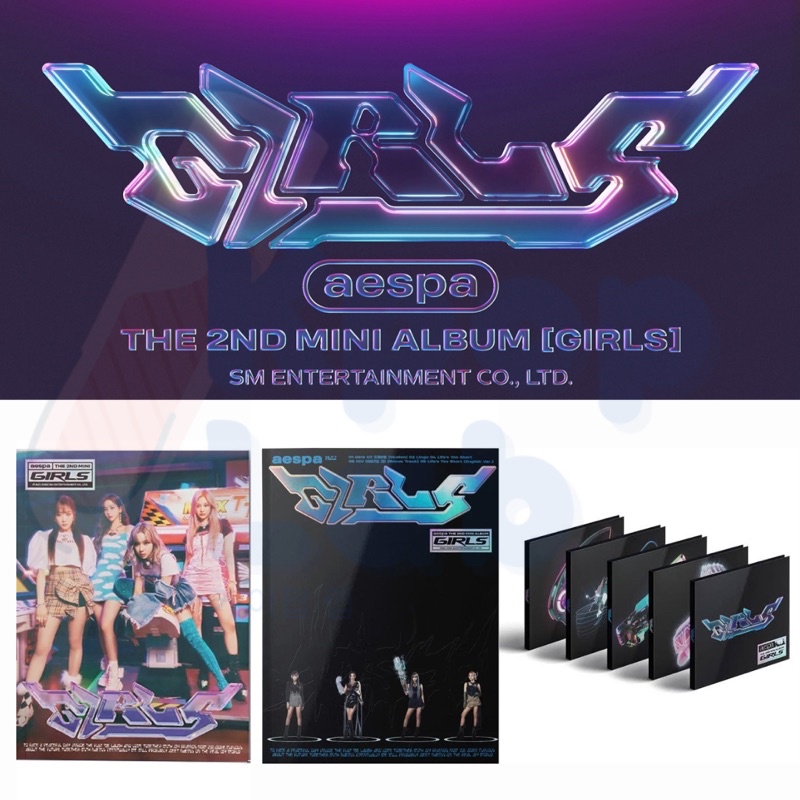 [READY STOCK] aespa - The 2nd Mini Album [GIRLS] + Poster (with Tube)