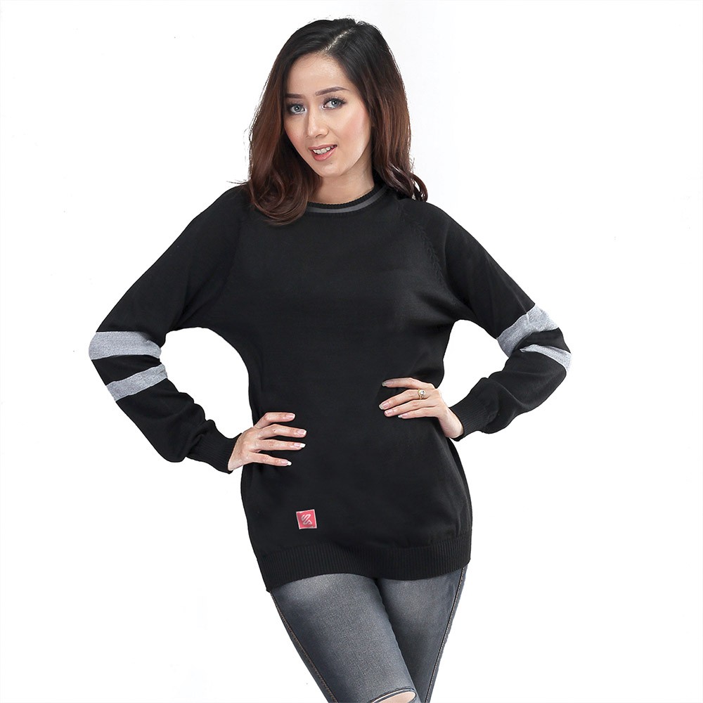 ATASAN WANITA KUZATURA KON 451 KAOS WANITA KUZATURA KON 415 BAJU WANITA KUZATURA KON 451 BLACK