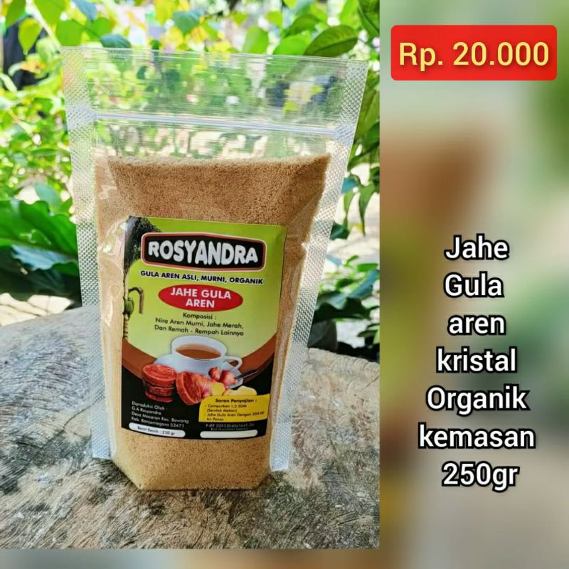 

jahe, gula aren
