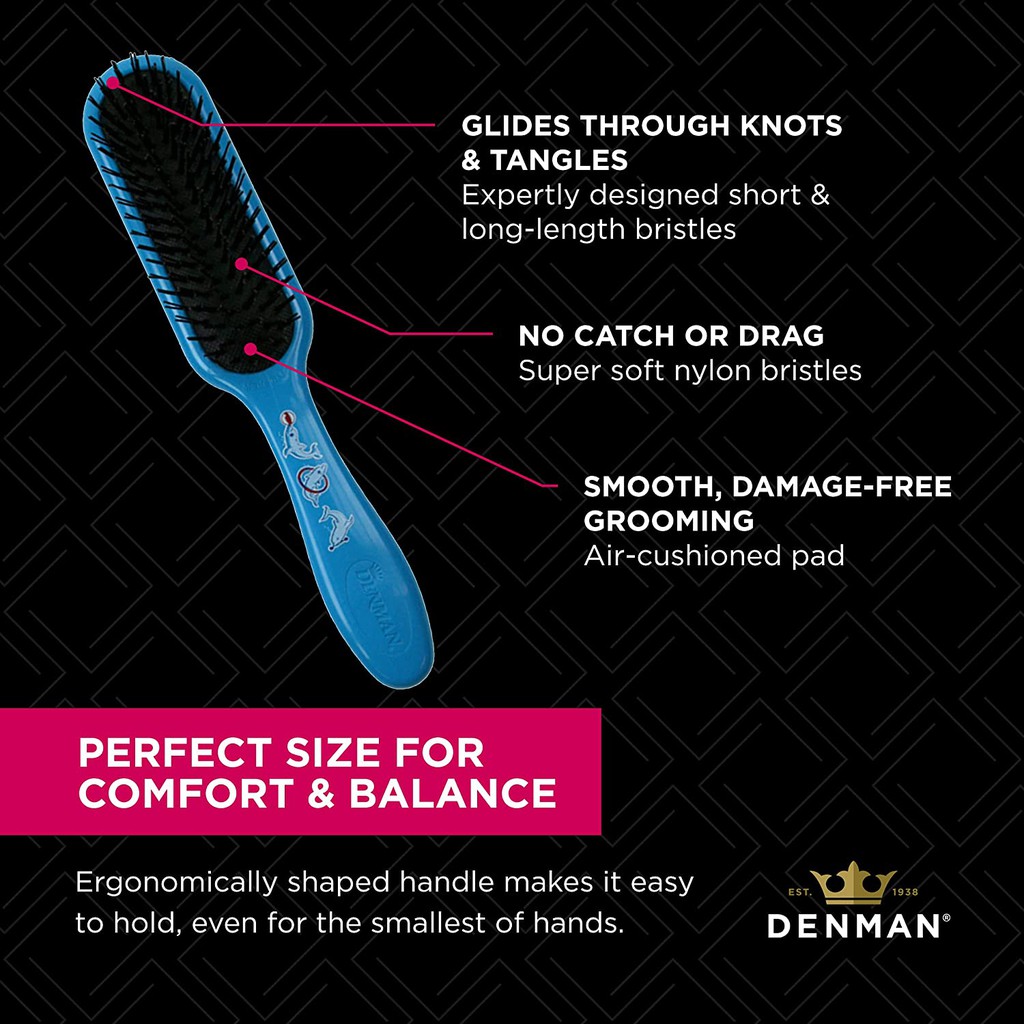 Denman D90 Tangle Tamer Dolphin - Sisir