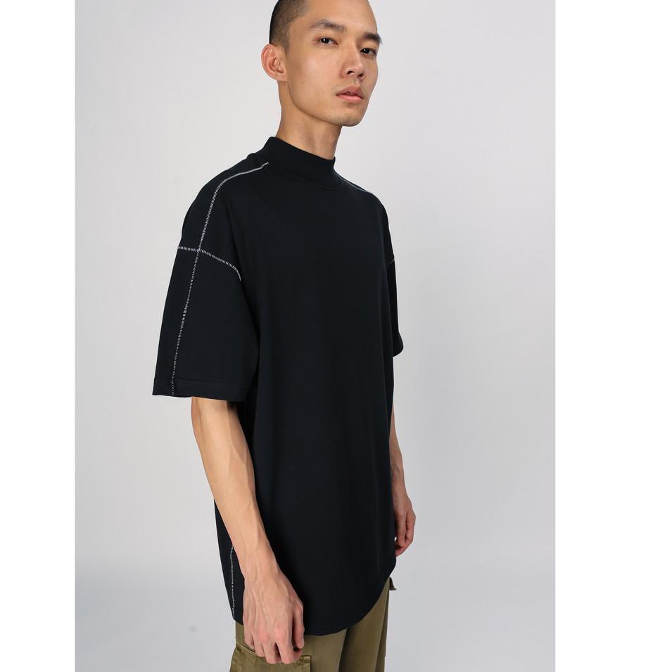 PRODUK Terbaru Kaos Oversized Pria - MUZCA Oversized Turtleneck Top ♦