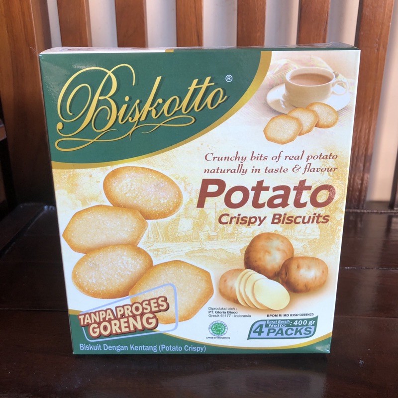 

BISKOTTO POTATO - 400gr