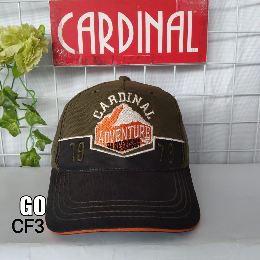 gof CF CARDINAL TOPI CASUAL 100% Original Topi Cardinal Terbaru Super Keren