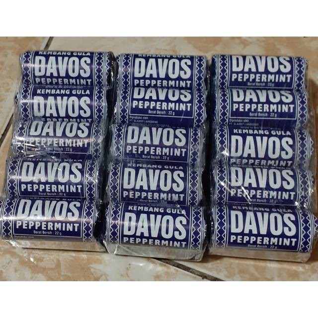 

DAVOS PAPERMINT 1 PACK ISI 10