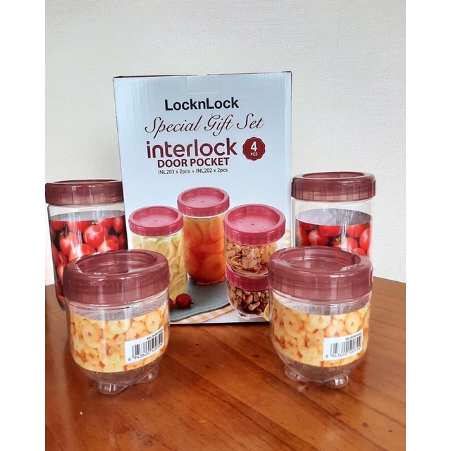 TOPLESS LOCKNLOCK INTERLOCK MERAH