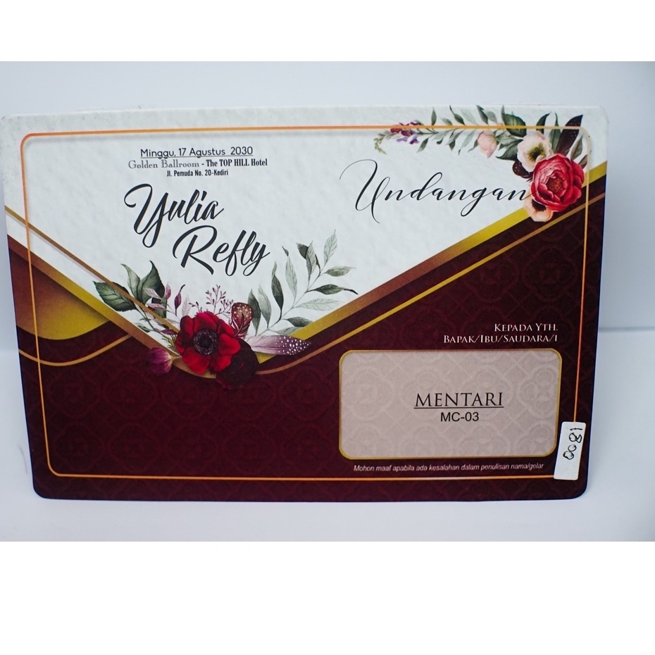 Undangan Pernikahan Mentari MC 03