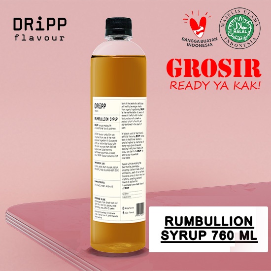 

Sirup Rum DRiPP Syrup, Sirup Rumbullion 760ml DRiPP flavour Jakarta