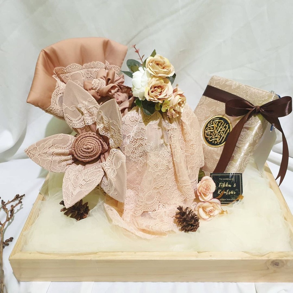 Rabita Paket Seserahan Exclusive | mukena | sajadah | tasbih | alquran seserahan