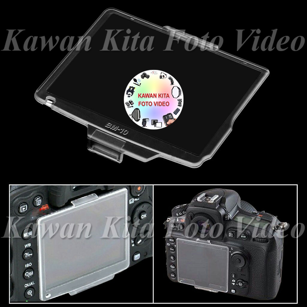 LCD Cover Nikon D90 Nikon BM-10 Pelindung Layar LCD kamera Nikon D90