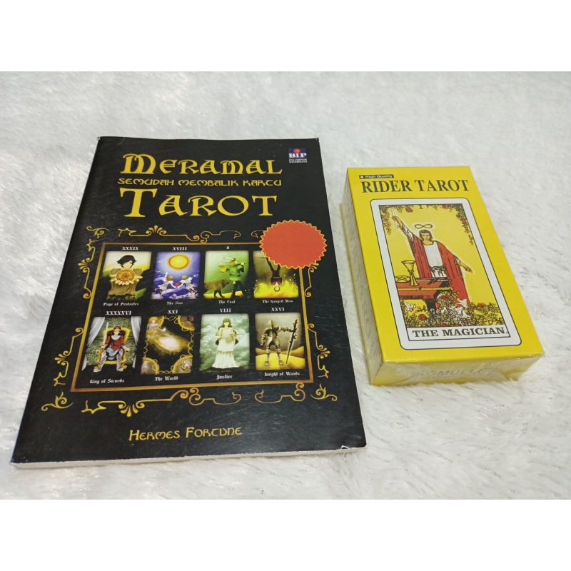 Tarot Rider + Buku Meramal Semudah Membalik Kartu Tarot