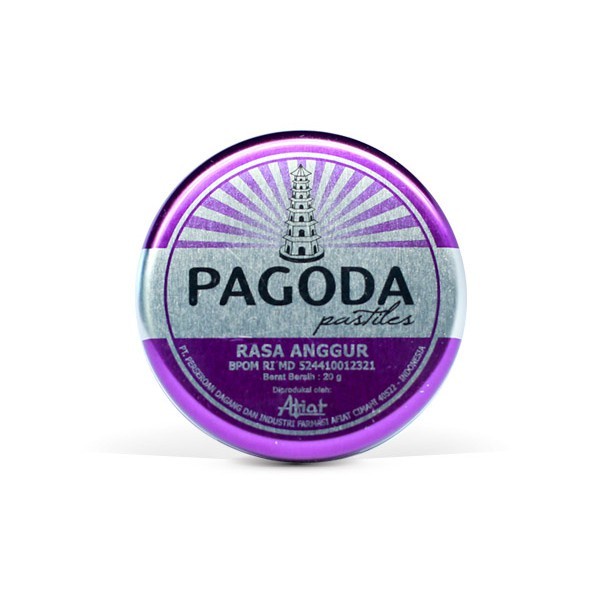 

Pagoda Pastilles - Anggur