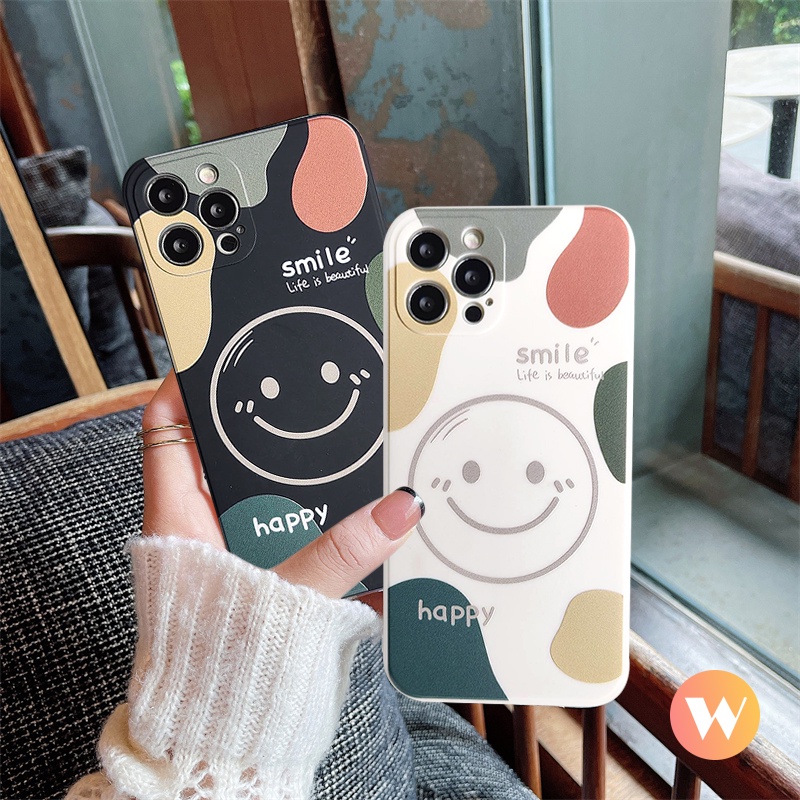 Soft Case Tpu Motif Kartun Smiley Cover Infinix Note 8 11 10 Play 10 Lite 10T 9 Play 10S Smart 5 6