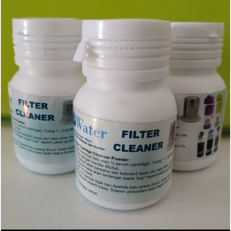 

Original Filter Cleaner Bubuk Pembersih untuk Catridge Batu Bio Mineral Dr Water Mega 6 Alkastone Tantan Alkali