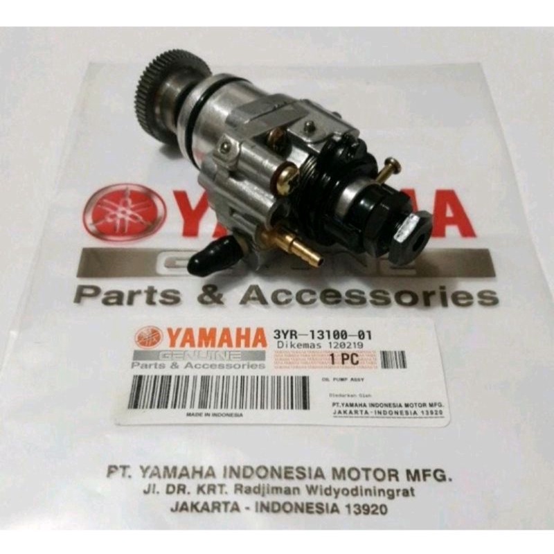 pompa oli pump oil F1Zr force Alfa kode 3YR-13100-01 barang a super ready lagi ori
