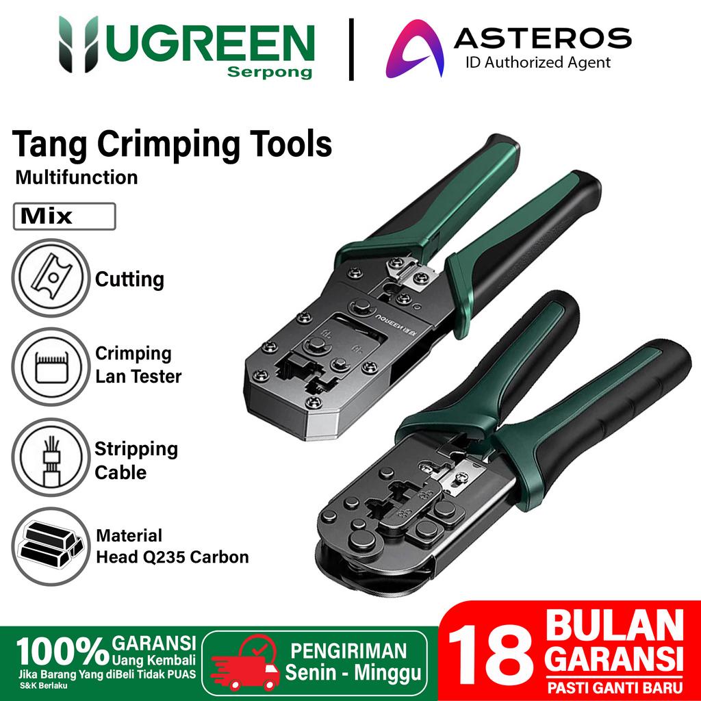 UGREEN Tang Crimping Tool RJ45 RJ11 Lan Network Cable 6P 8P ,Alat Potong Kabel LAN