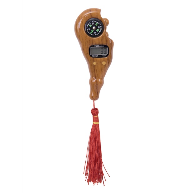 TASBIH Digital Muslim Tasbih LED Terbaru / Muslim Tasbih Digital Kayu Manik Alat Hitung Led Digital Tasbih Premium Ori-KompasLED CoklatMuda