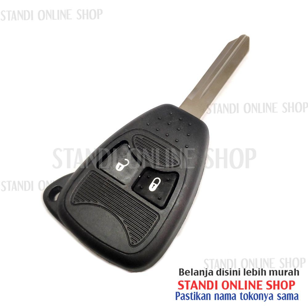 Casing Kunci Key Shell Blank Bahan Kunci Jeep Compass Wrangler Rubicon