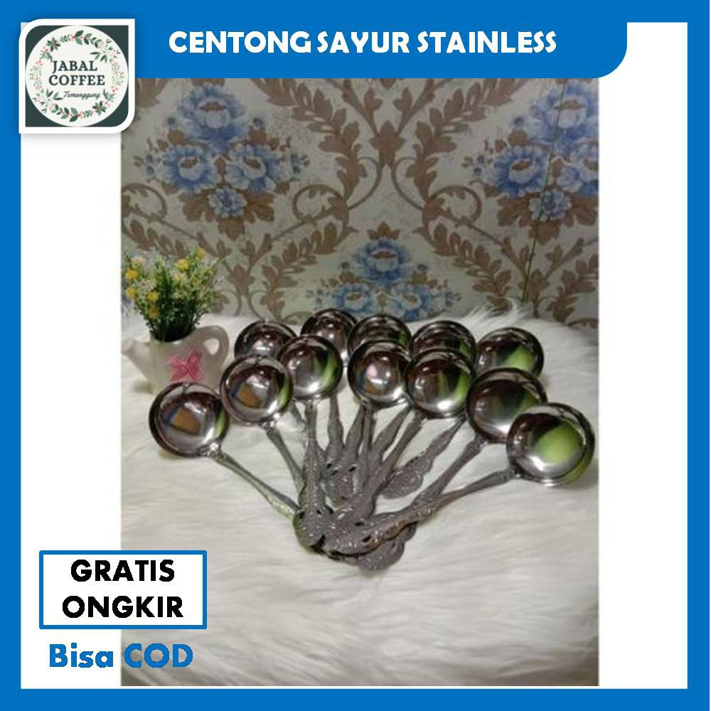 Centong Stainless / Centong Sayur Stainless / Sendok Sayur J95