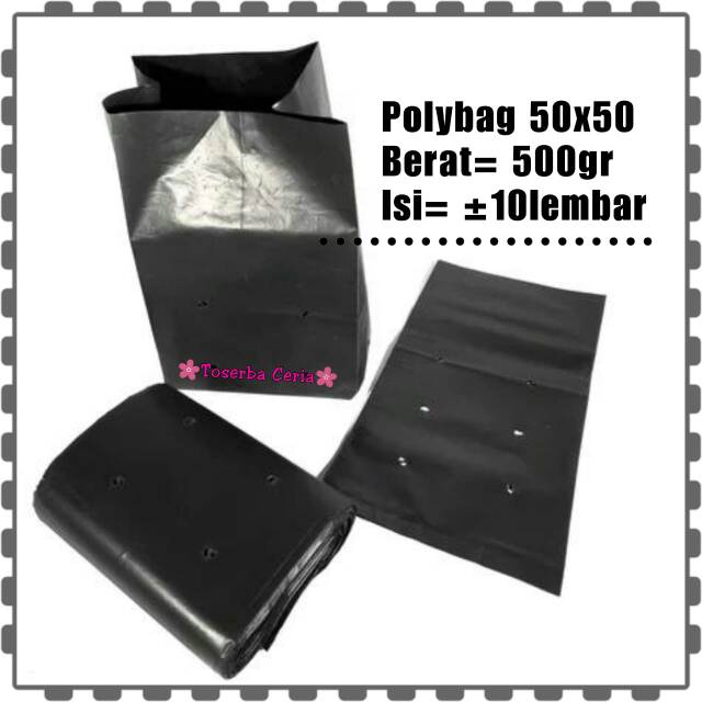Polybag Tanaman 50x50